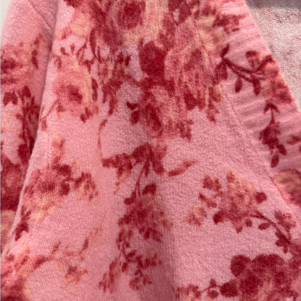 CeCe Pink Knit Sweater large - Picture 4 of 9